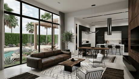 Nuova costruzione villa di lusso NZEB Jesolo soggiorno 1
