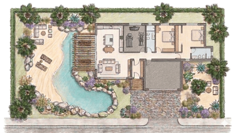 Planimetria Nuova costruzione villa di lusso NZEB Jesolo
